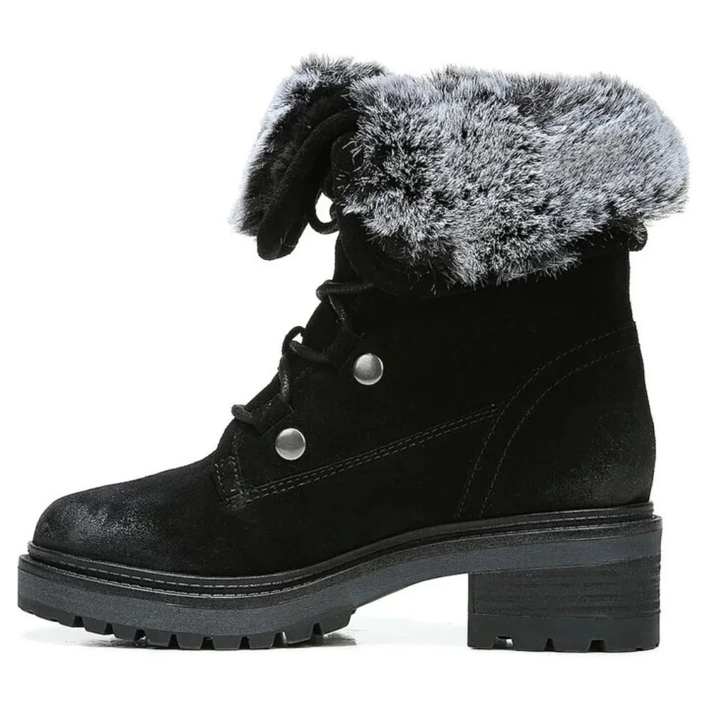 Canyon Mid-calf Ankle Combat Leather Boots Szs 9 and 9.5 NEW - Picture 5 of 12